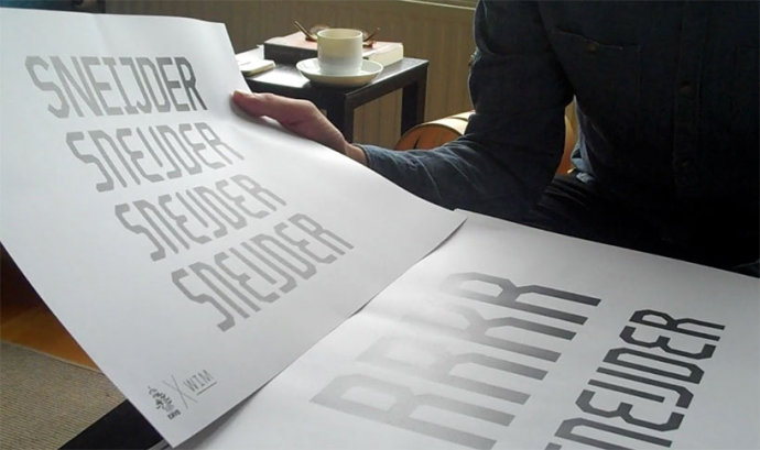 耐克為世界杯設(shè)計(jì)字體