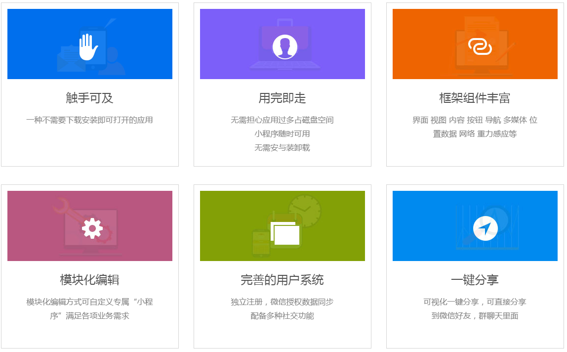 小程序優(yōu)勢